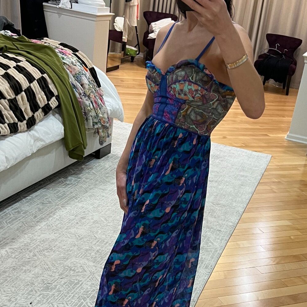 Maaji open back summer dress